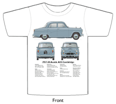 Austin A55 Cambridge 1957-58 T-shirt Front